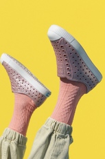  BUTY DZIECIĘCE NATIVE JEFFERSON_BLING_KIDS MILK PINK/SW JEFFERSON_BLING_KIDS MILK PINK/SW