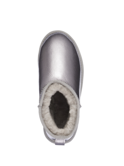 BUTY EMU AUSTRALIA STINGER MICRO GLOSSY DARK SILVER EMU STINGER MICRO GLOSSY D.SILVER