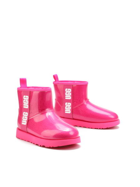 BUTY UGG CLASSIC CLEAR MINI TAFFY PINK