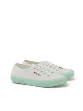 Superga 2750 Cotu Classic WHITE/GREEN S000010J75 COTU CLASSIC WHITE/GREEN