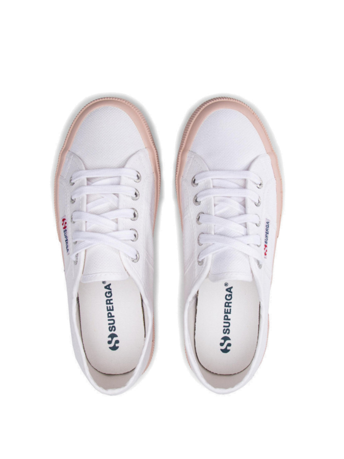 Superga 2750 Cotu Classic WHITE PINK S000010J81 COTU CLASSIC WHITE