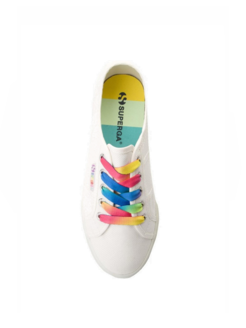 SUPERGA 2790 MULTICOLORS OUTSOLE WHITE S00DPY0901 MULTICOLORS OUTSOLE WHITE