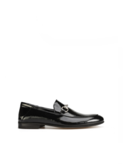 MOKASYNY HEGO'S 102-Y RUGAN BLACK