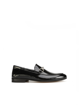 MOKASYNY HEGO'S 102-Y RUGAN BLACK