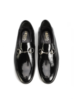 MOKASYNY HEGO'S 102-Y RUGAN BLACK