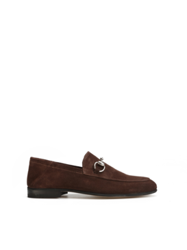 MOKASYNY  HEGO'S 101-Y SUEDE BROWN