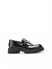 MOKASYNY  HEGO'S 3095 BRUSHED BLACK