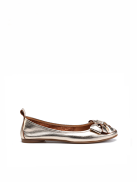 BALERINY HEGO'S BT2011 NAPPA LIGHT GOLD