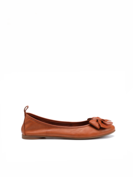BALERINY HEGO'S BT2011 NAPPA TAN