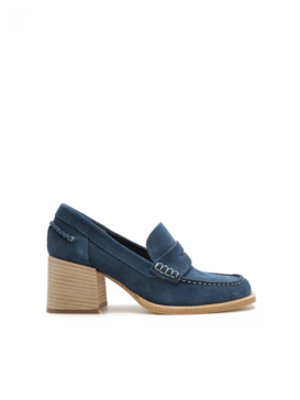 MOKASYNY  HEGO'S GIADA CAMOSCIO BLU