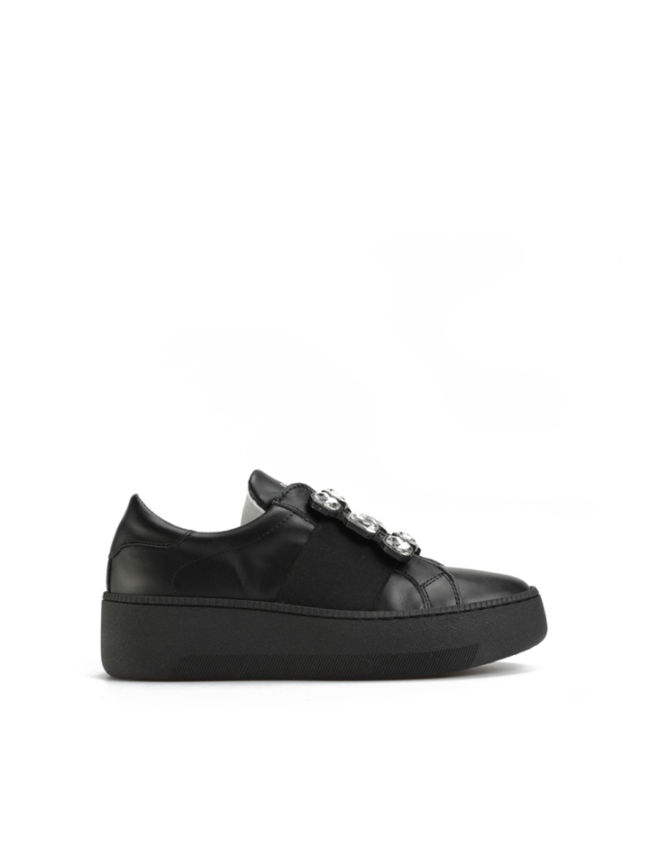 CZARNE SNEAKERSY HEGO'S MILANO