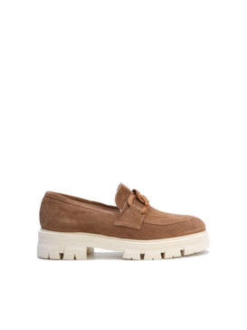 MOKASYNY  HEGO'S TAYLOR CROSTA TAUPE