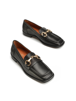 MOKASYNY  HEGO'S 464-10 VITELLO NERO