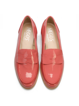 MOKASYNY HEGO'S 9005 VERNICE ROSA ANTICO