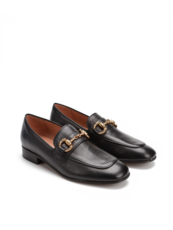 MOKASYNY  HEGO'S I281 NAPPA NERO