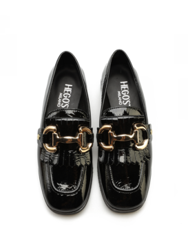 MOKASYNY  HEGO'S MELISSA/C NAPLAK NERO