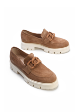 MOKASYNY  HEGO'S TAYLOR CROSTA TAUPE