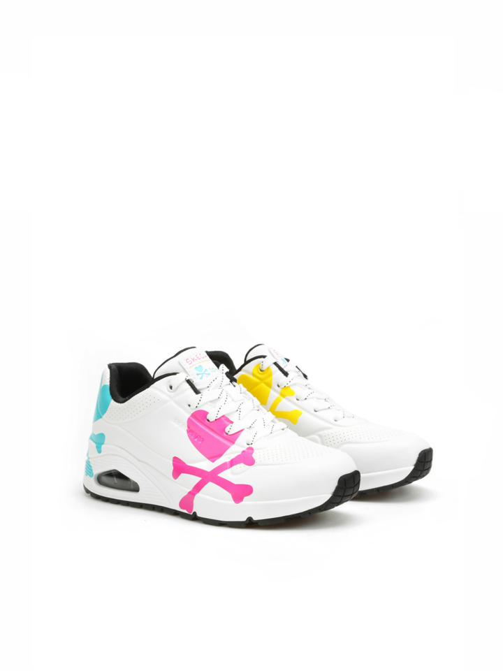 BIAŁE SNEAKERSY SKECHERS