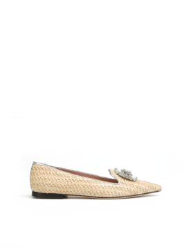 BALERINY HEGO'S 1731 RAFFIA NATURALE