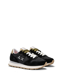 SNEAKERSY SUN68 Z33203 ALLY GLITTER TEXTILE NERO