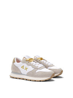 SNEAKERSY SUN68 Z33202 ALLY GOLD SILVER BIANCO/PANNA