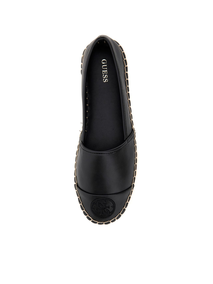 CZARNE ESPADRYLE NA PLATFORMIE GUESS
