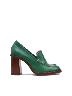 MOKASYNY  HEGO'S VERA-N09 VITELLO VERDE