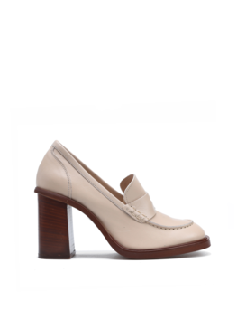 MOKASYNY HEGO'S VERA-N09 VITELLO AVORIO