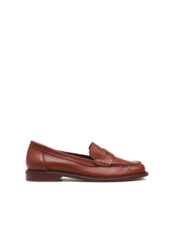 MOKASYNY  HEGO'S ELSA-N25 VITELLO MARRONE