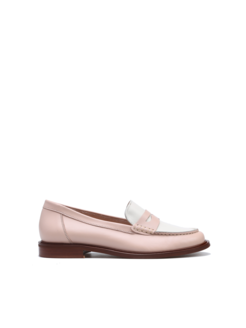 MOKASYNY HEGO'S ELSA-N25 VITELLO ROSA/GHIACCIO