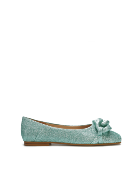 BALERINY HEGO'S GERBA GLITTER MINT