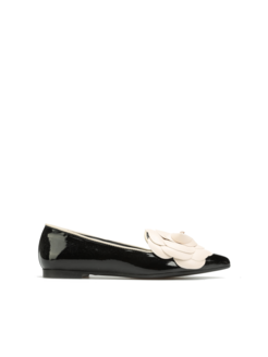 BALERINY HEGO'S 1589 NAPLAK NERO/PANNA