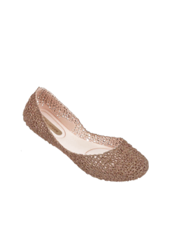 BALERINY MELISSA CAMPANA 52029 BEIGE GLITTER 31512 CAMPANA 52029 BEIGE GLITTER