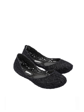 BALERINY MELISSA CAMPANA FLOW BLK GLITT/BLK 32984 CAMPANA FLOW BLK GLITT/BLK