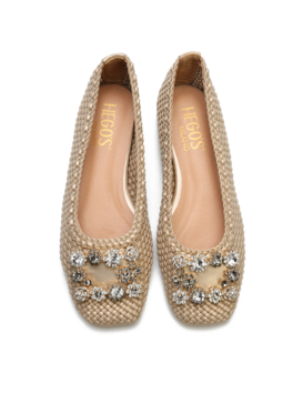 BALERINY HEGO'S BL2092 NAPPA GOLD