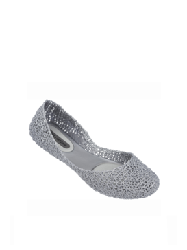 BALERINY MELISSA CAMPANA SILVER GLITTER 31512 CAMPANA SILVER GLITTER