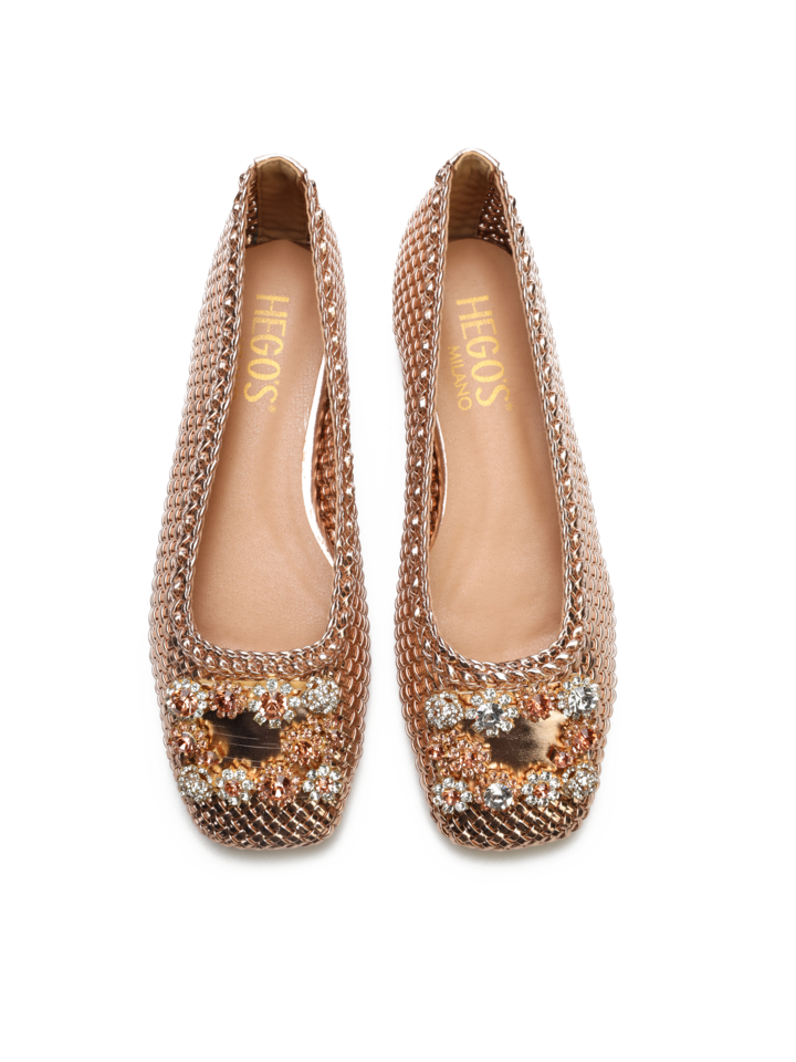 ELEGANCKIE BALERINY HEGO'S MILANO