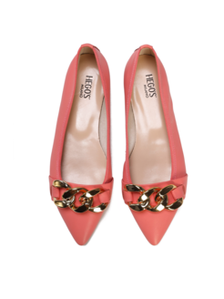 BALERINY HEGO'S P104 NAPPA CORALLO