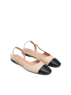 BALERINY HEGO'S L383 NAPPA CAPPUCCIO