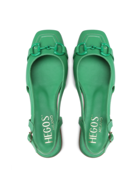 BALERINY HEGO'S M23032 NAPPA VERDE