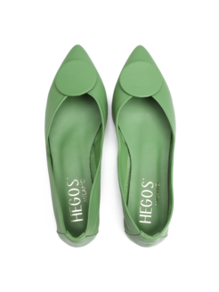 BALERINY HEGO'S M23070 NAPPA VERDE