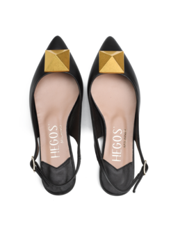BALERINY HEGO'S M23067 NAPPA NERO