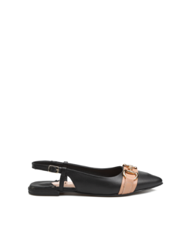 BALERINY HEGO'S M23087 NAPPA NERO