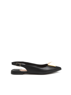 BALERINY HEGO'S M23067 NAPPA NERO