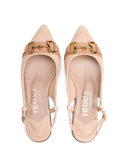 BALERINY HEGO'S M23087 NAPPA BEIGE
