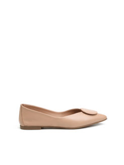 BALERINY HEGO'S M23070 NAPPA NUDE