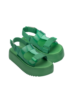 SANDAŁY MELISSA 33714 BRAVE PAPETE GREEN