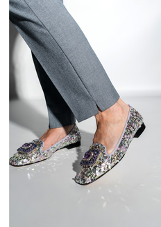 BALERINY HEGO'S 1727 PAILLETTES LILLA