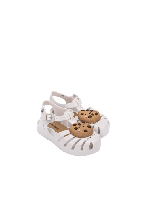 SANDAŁY MELISSA 33737 MINI POSSESSION WHITE/BROWN