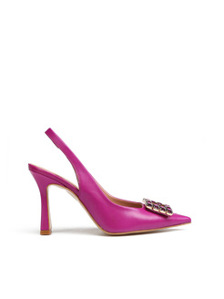 SZPILKI HEGO'S L2958 NAPPA MAGENTA